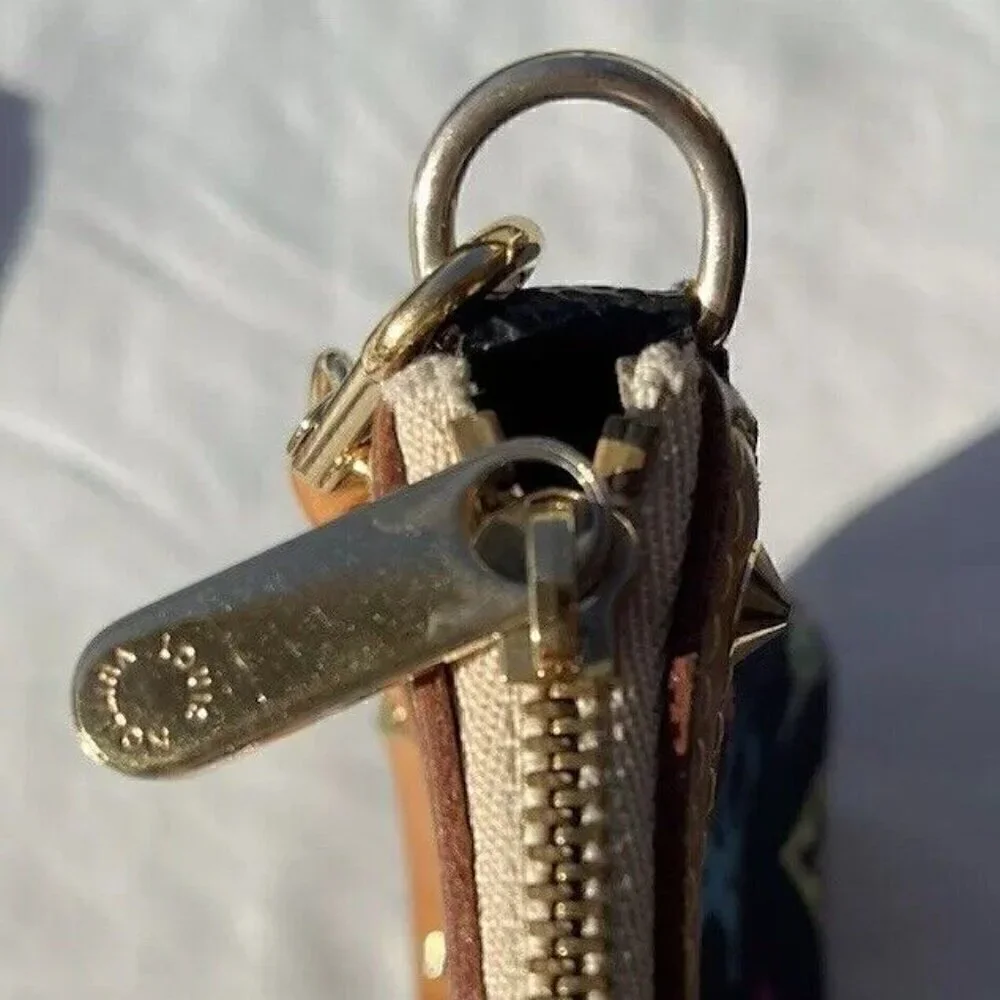 Louis Vuitton Black Multicolor Monogram Canvas Pochette Accessoires - Picture 7 of 16